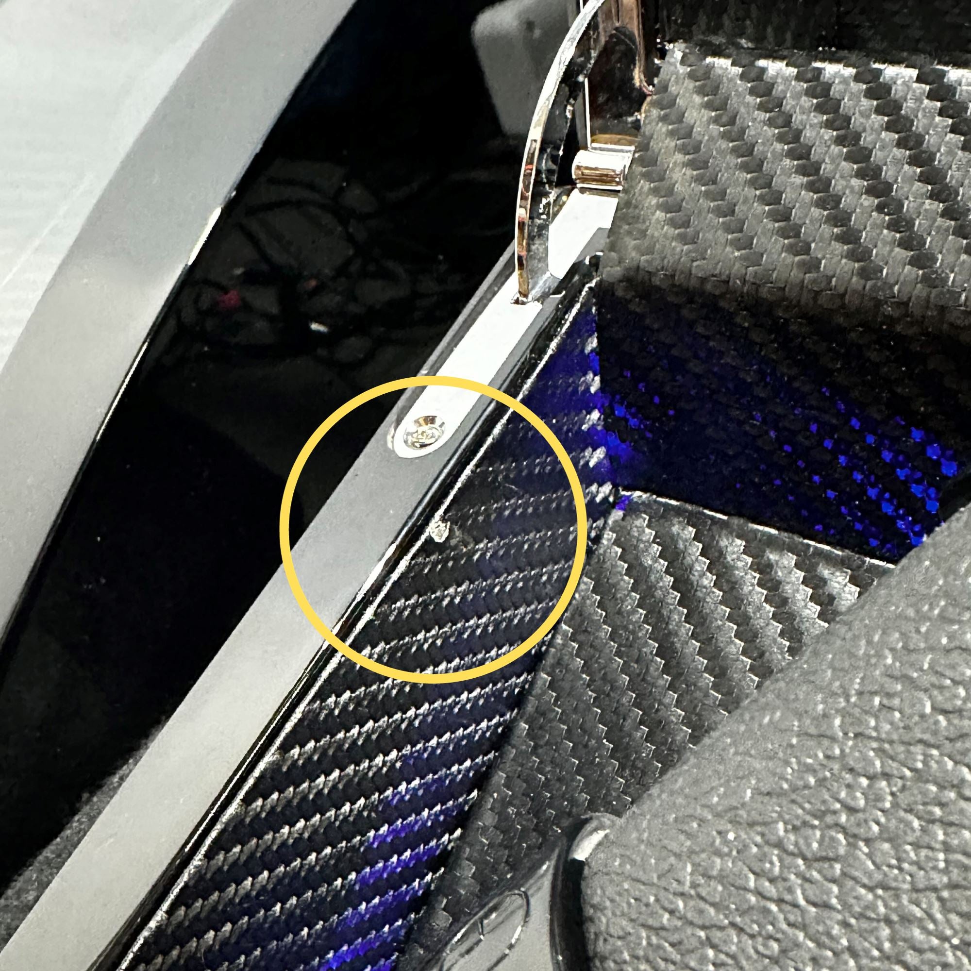 Seconds - Avoca Watch Winder Box 6 + 6 Watches in Black with Carbon Fibre Interior (f) Seconds Clinks 