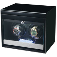 Seconds - Vancouver Watch Winder for 2 Black (a) Seconds Clinks