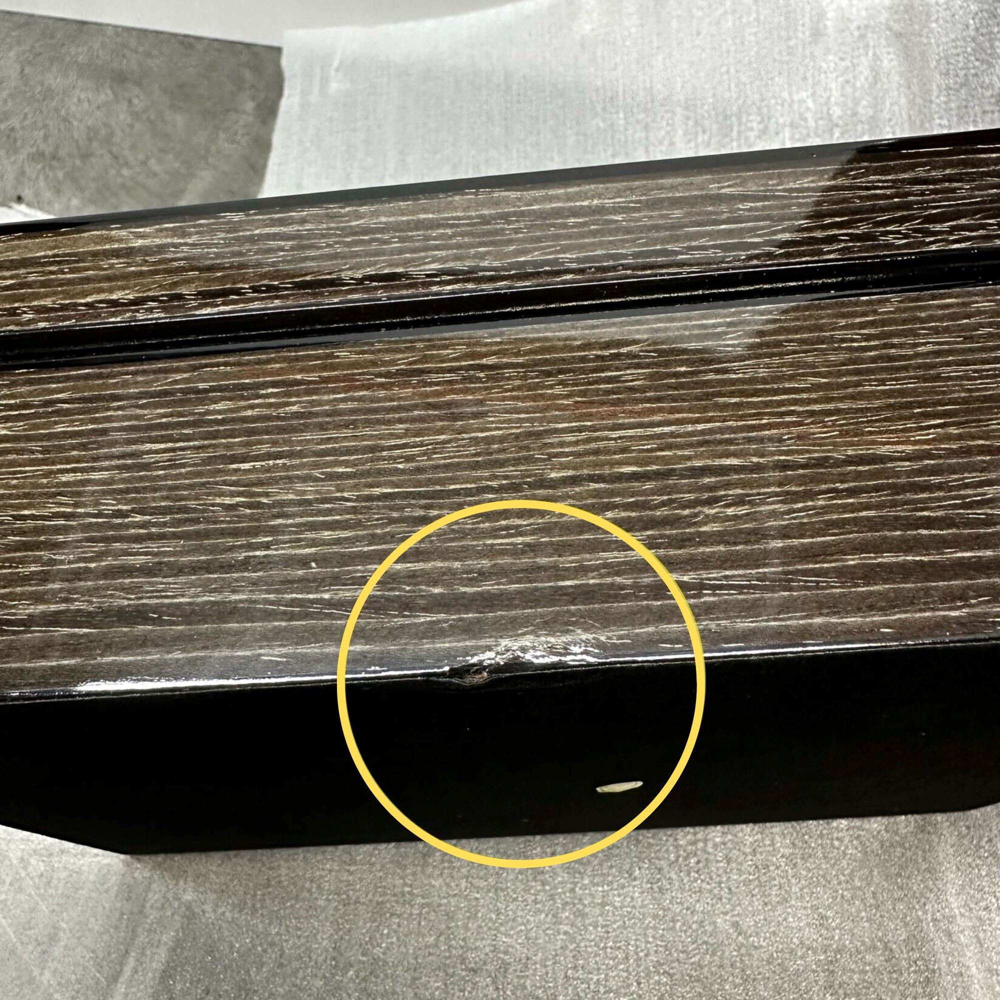 Seconds - Wenge Wooden Cufflink Watch Box (c) Seconds Clinks 