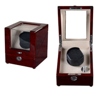 Seconds - Waratah Watch Winder Box for 1 Watch in Mahogany (M) Seconds Clinks