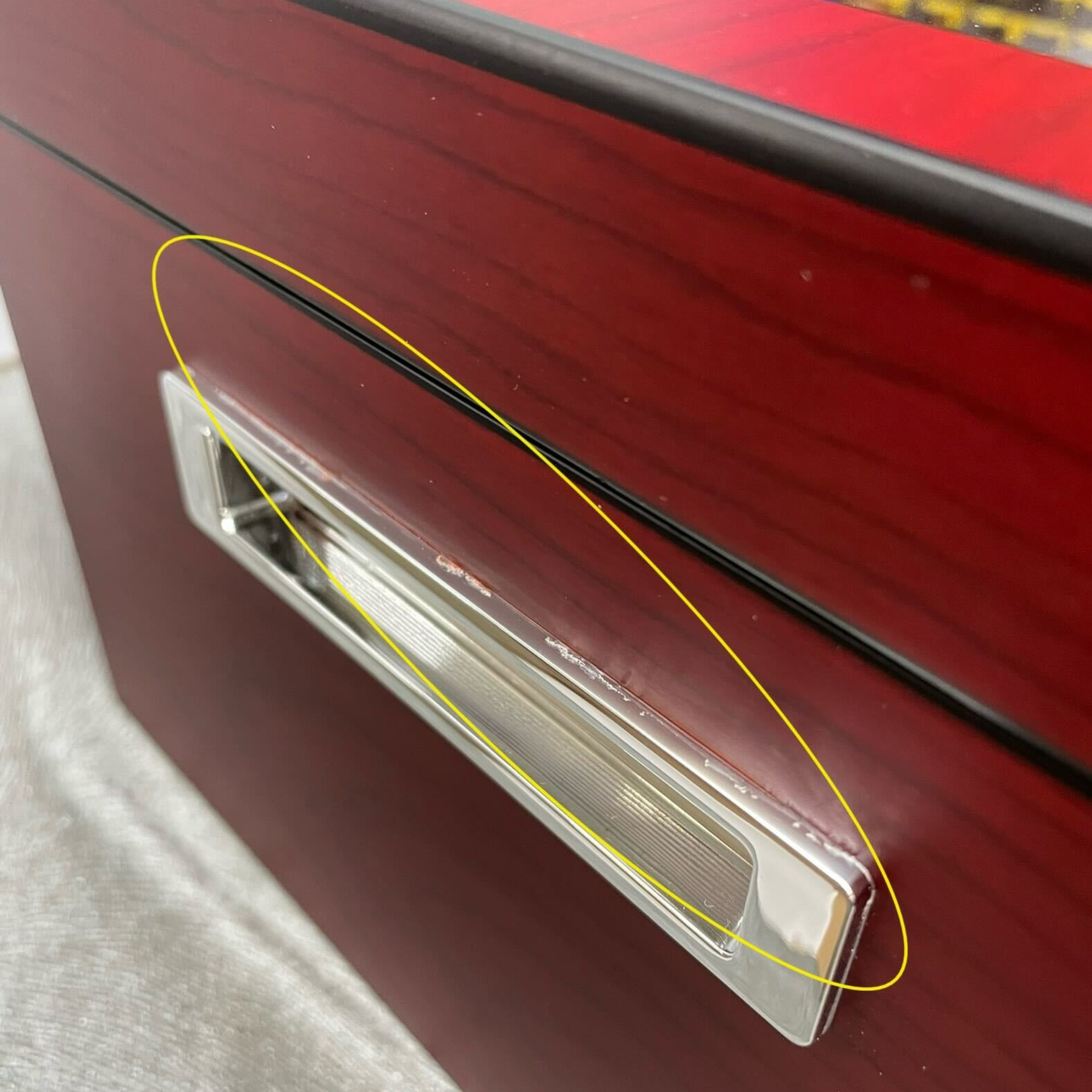 Seconds - 100 CT Cherry Wooden Cigar Humidor Box with Digital Hygrometer