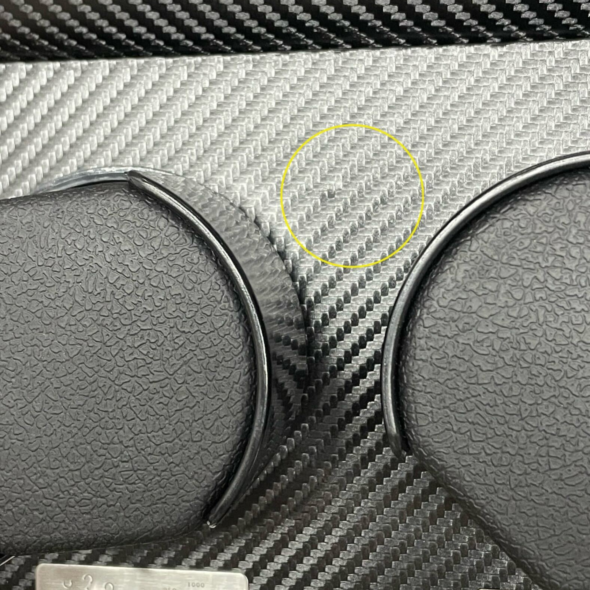 Seconds - Waratah Black Carbon Fibre Watch Winder Box for 2 Watches (K)