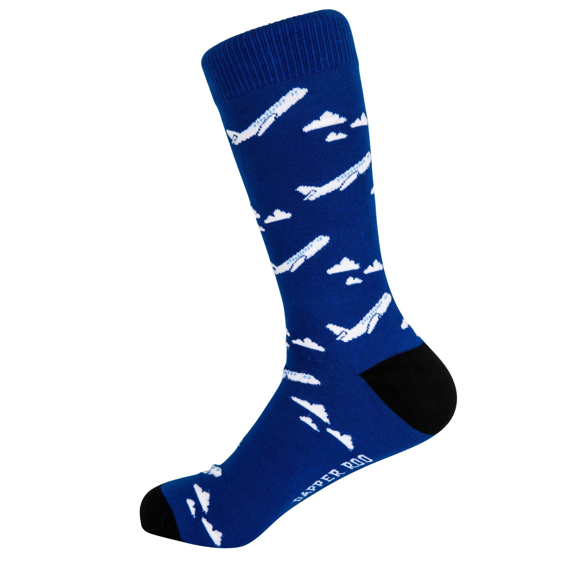 High Flyer Plane Bamboo Socks by Dapper Roo Socks Dapper Roo 