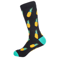Pina Colada Pineapple Bamboo Socks by Dapper Roo Socks Dapper Roo
