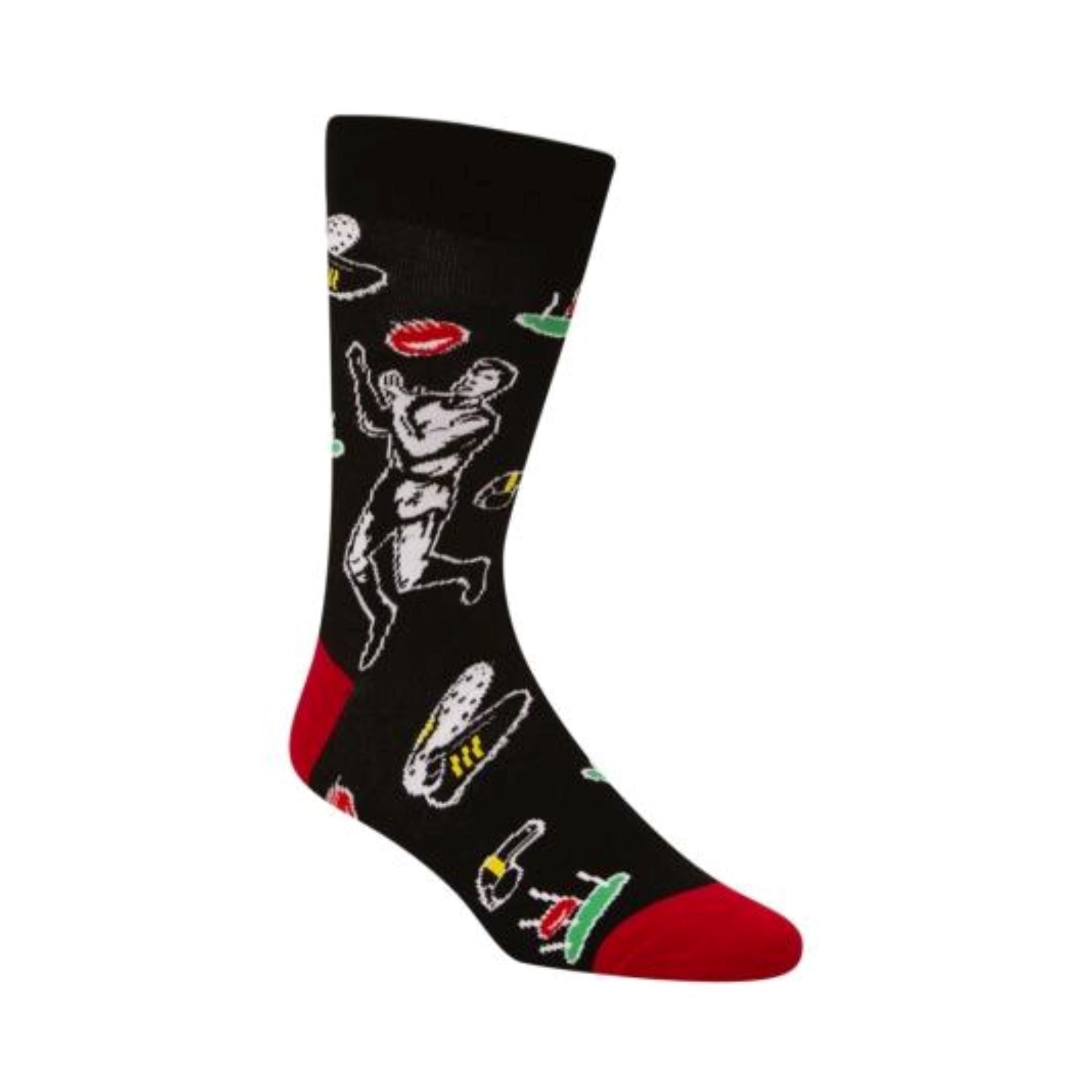 Men's Up there Cazaly Bamboo Sock Socks Bamboozld 