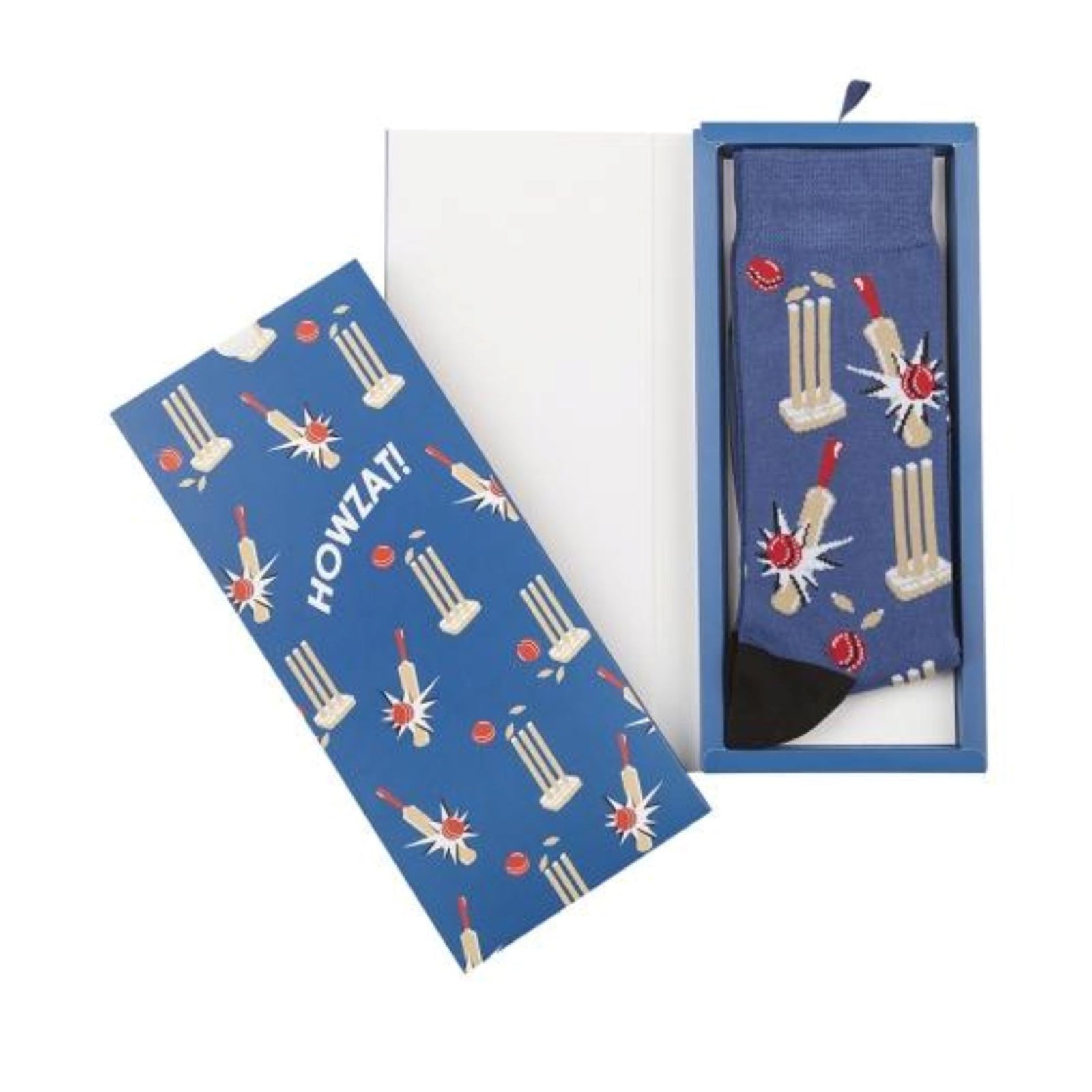 Mens Howzat Sock with Card Socks Bamboozld 