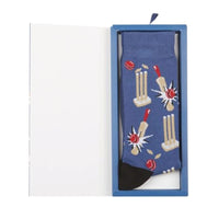 Mens Howzat Sock with Card Socks Bamboozld