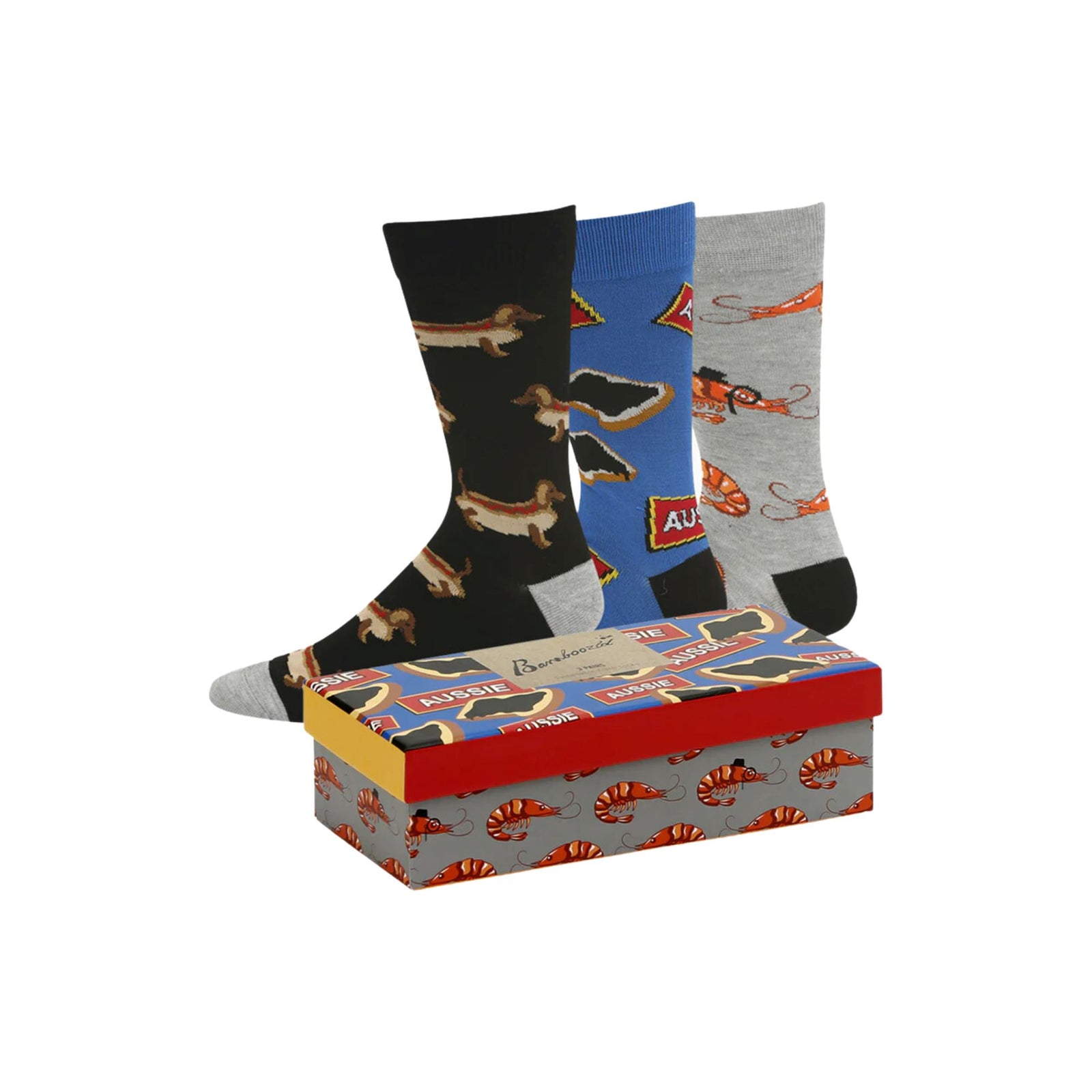 Aussie Gift Box Socks Bamboozld 