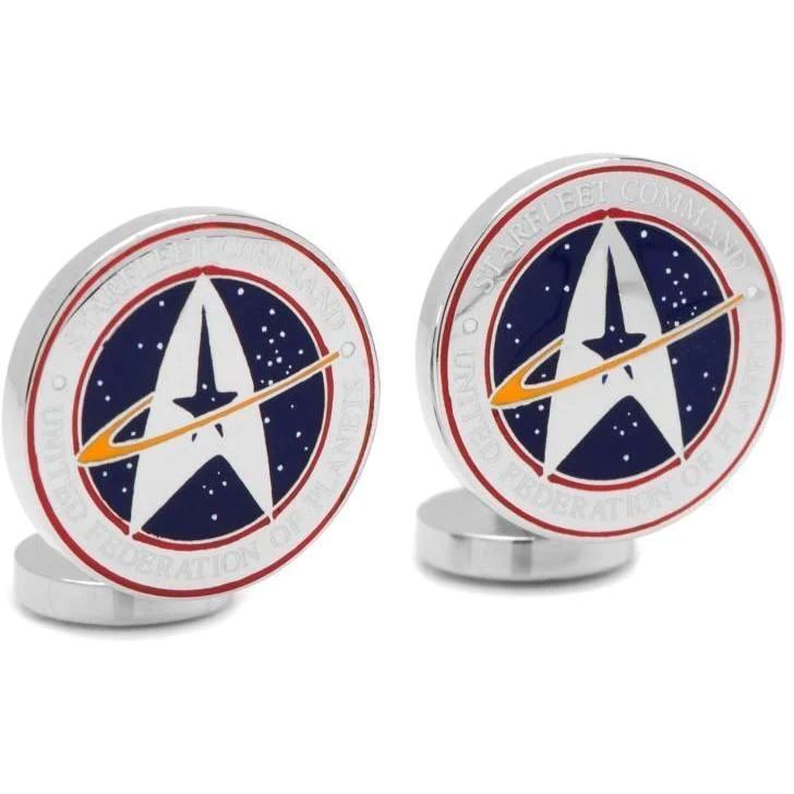 Star Trek Starfleet Command Cufflinks Novelty Cufflinks Star Trek 