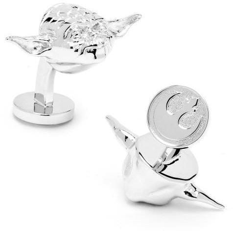 Star Wars 3D Palladium Yoda Cufflinks Novelty Cufflinks Star Wars 
