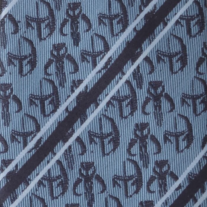 Star Wars Mando Navy Stripe Mens Tie Ties Star Wars 
