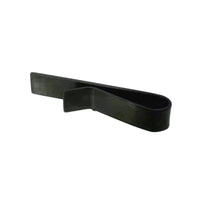 Small Brushed Black Tie Bar 40mm Tie Bars Clinks Australia
