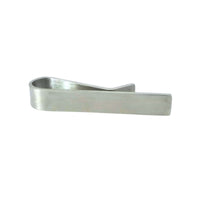 Small Brushed Silver Tie Bar 40mm Tie Bars Clinks Australia