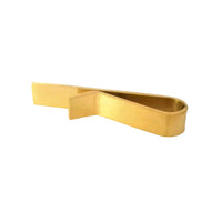 Small Gold Brushed Tie Bar 40mm Tie Bars Clinks Australia