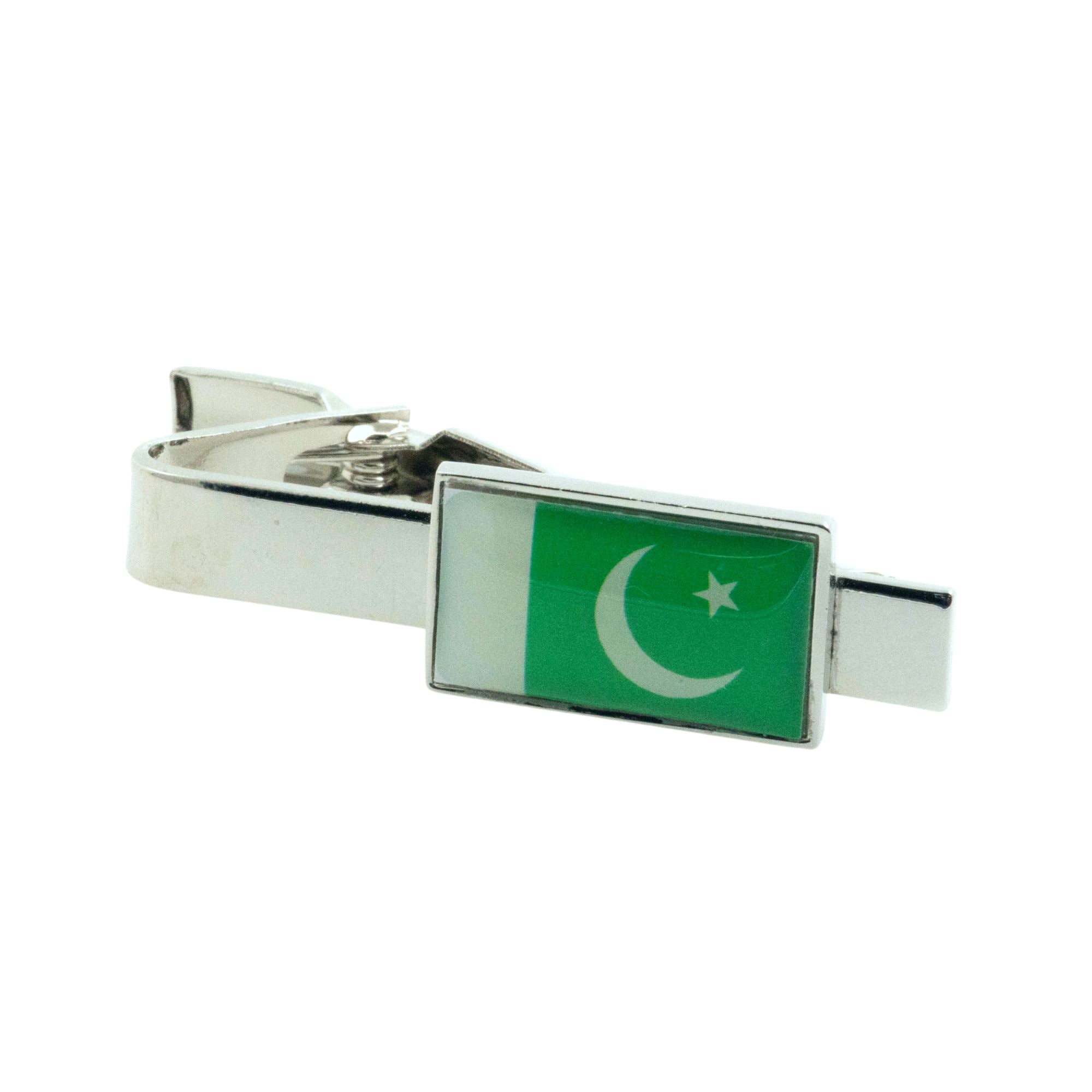 Flag of Pakistan Tie Clip Tie Clips Clinks 