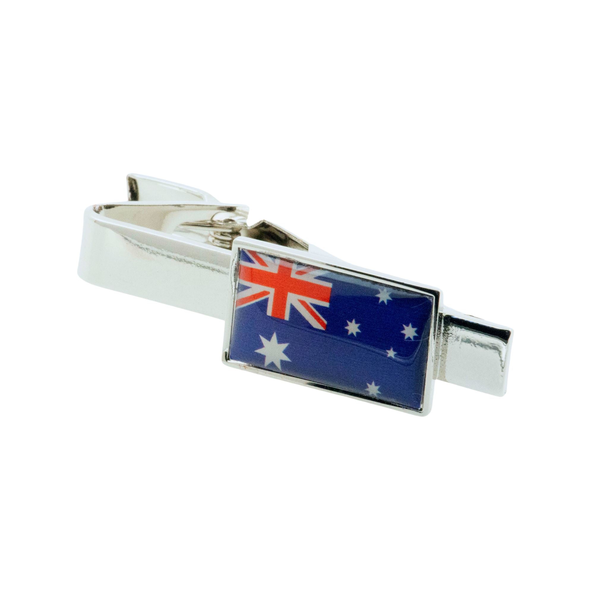 Flag of Australia Tie Clip Tie Clips Clinks 