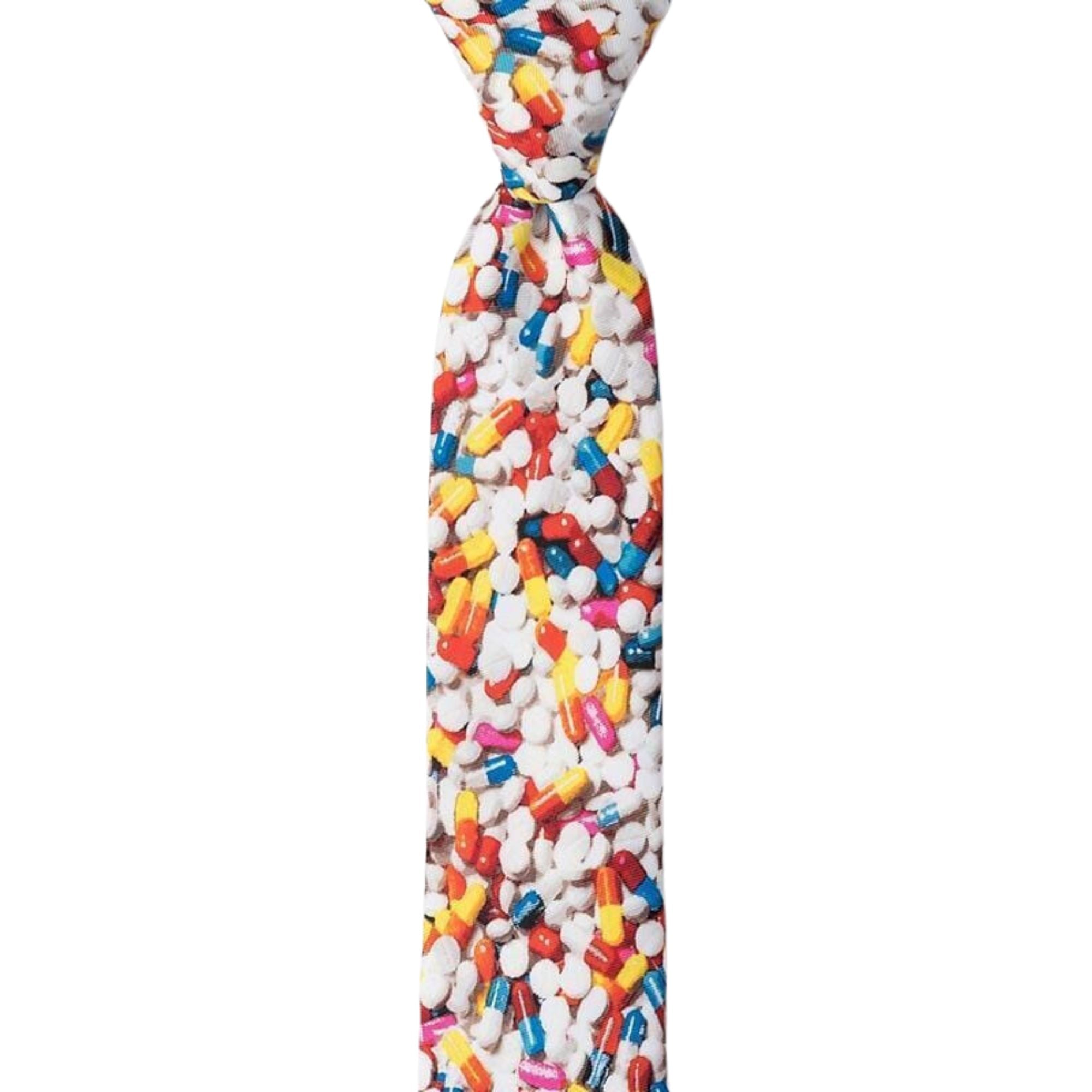 Pill Poppin' Skinny Tie Ties Clinks Australia 