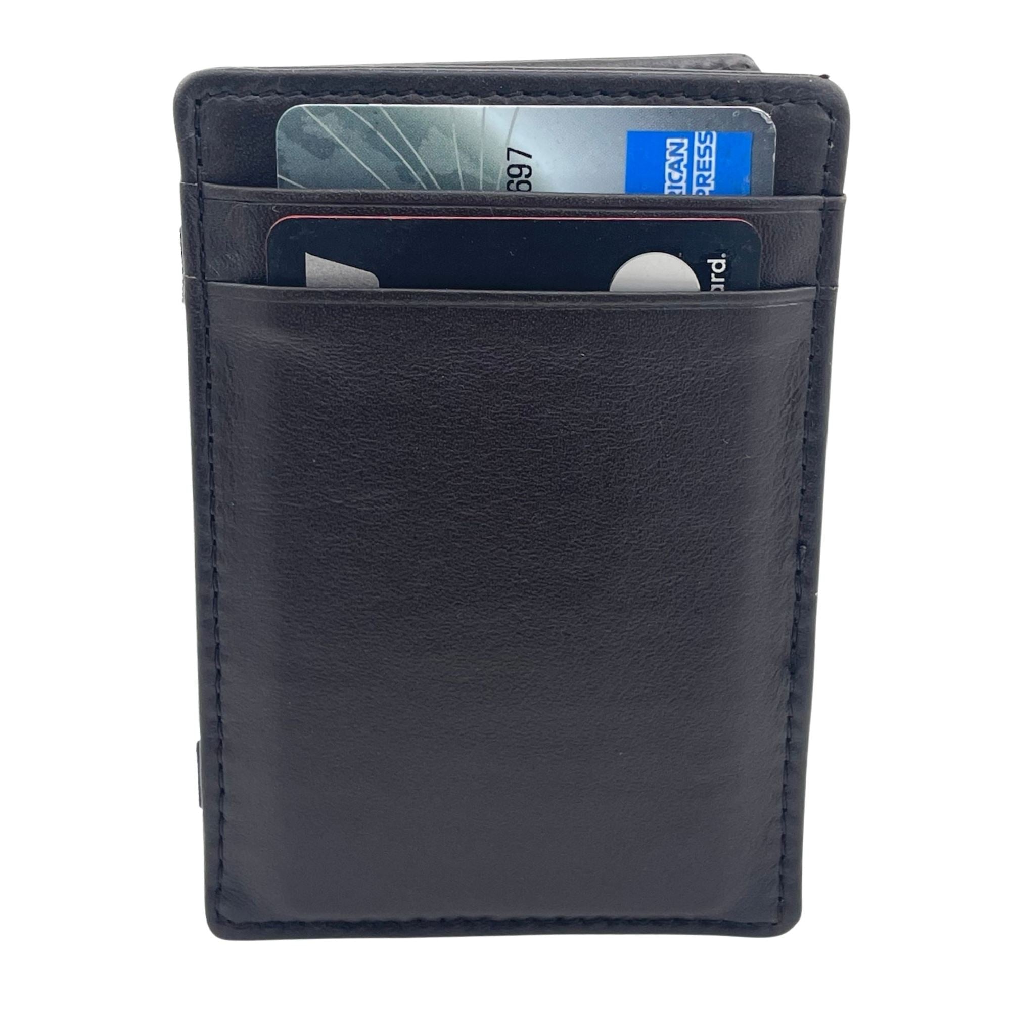 Dark Brown Magic Wallet Wallets Clinks 