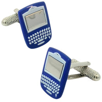 Blackberry-style Cufflinks Blue Novelty Cufflinks Clinks Australia Blackberry-style Cufflinks Blue