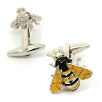 Bumble Bee or Wasp Cufflinks Novelty Cufflinks Clinks Australia