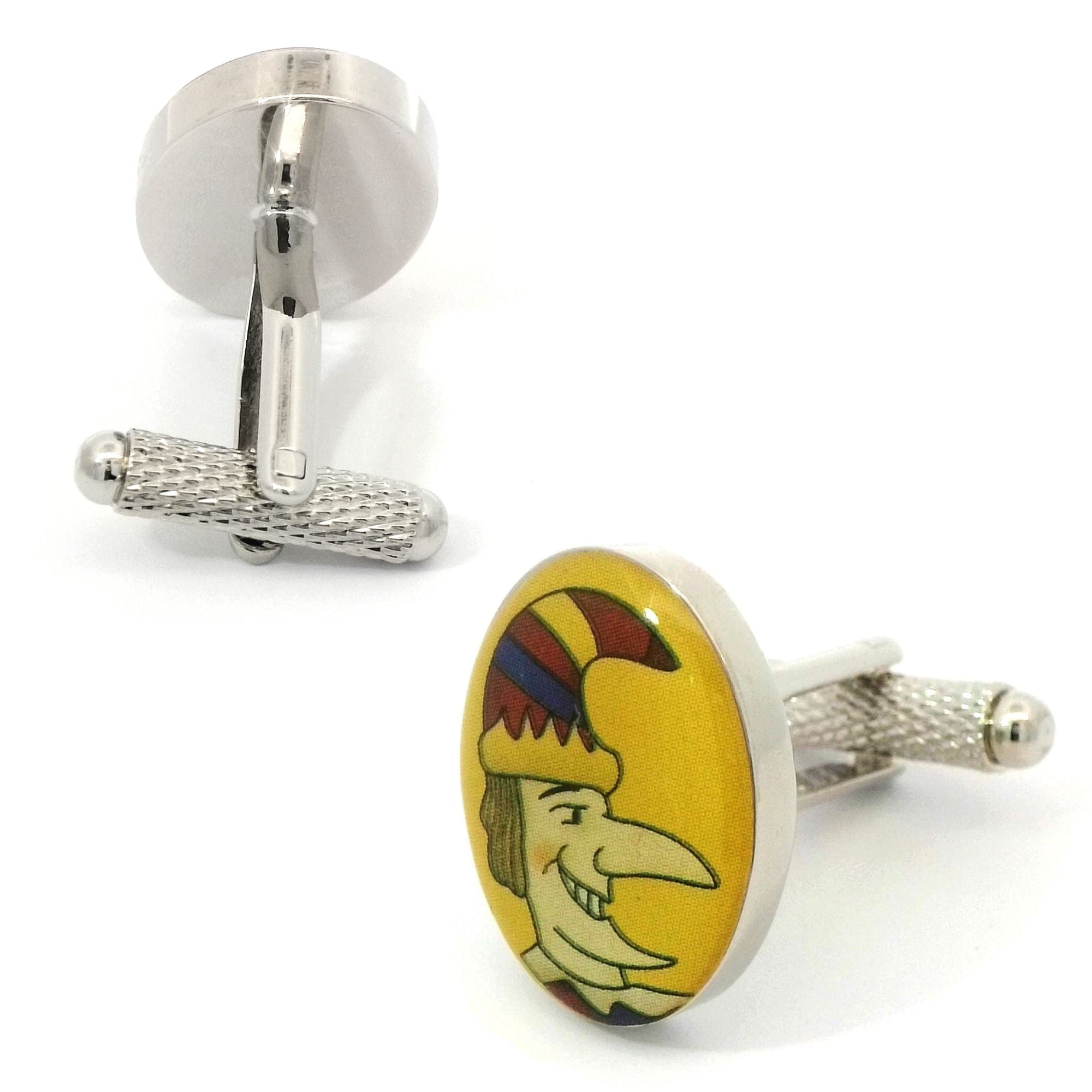 Cartoon Punch and Judy Cufflinks Novelty Cufflinks Clinks Australia 