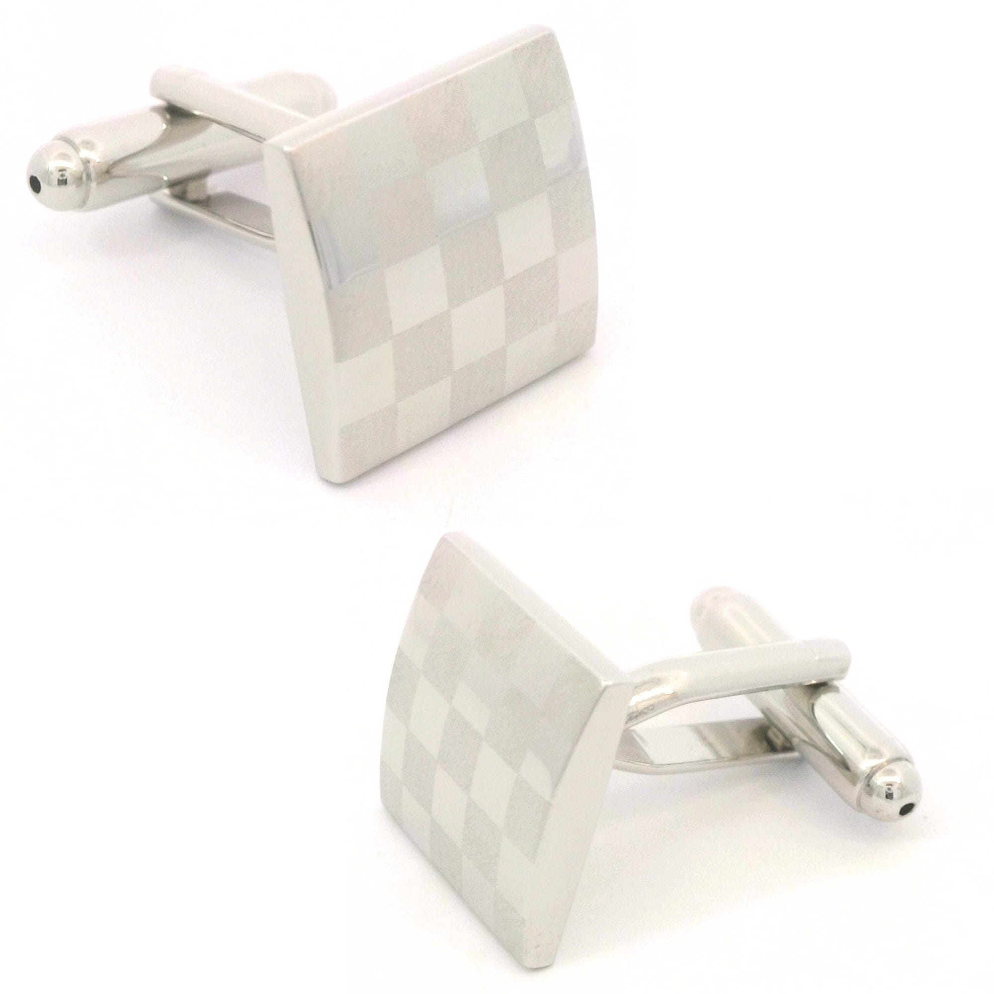 Checkerboard Cufflinks Classic & Modern Cufflinks Clinks 
