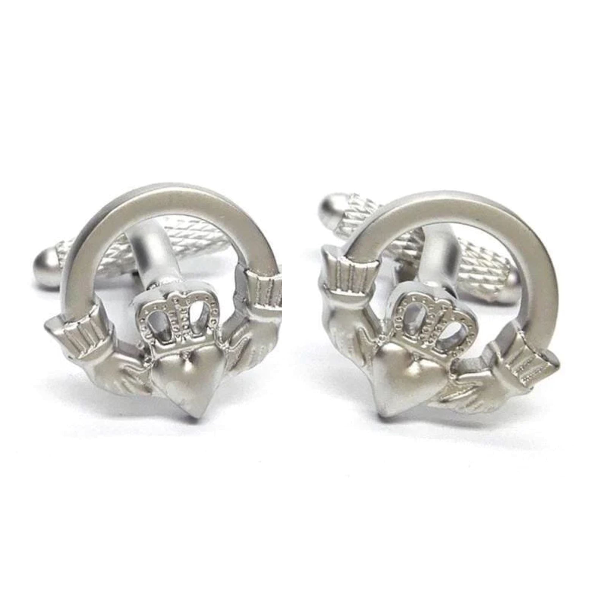 Claddagh Circle Cufflinks Novelty Cufflinks Clinks Australia 