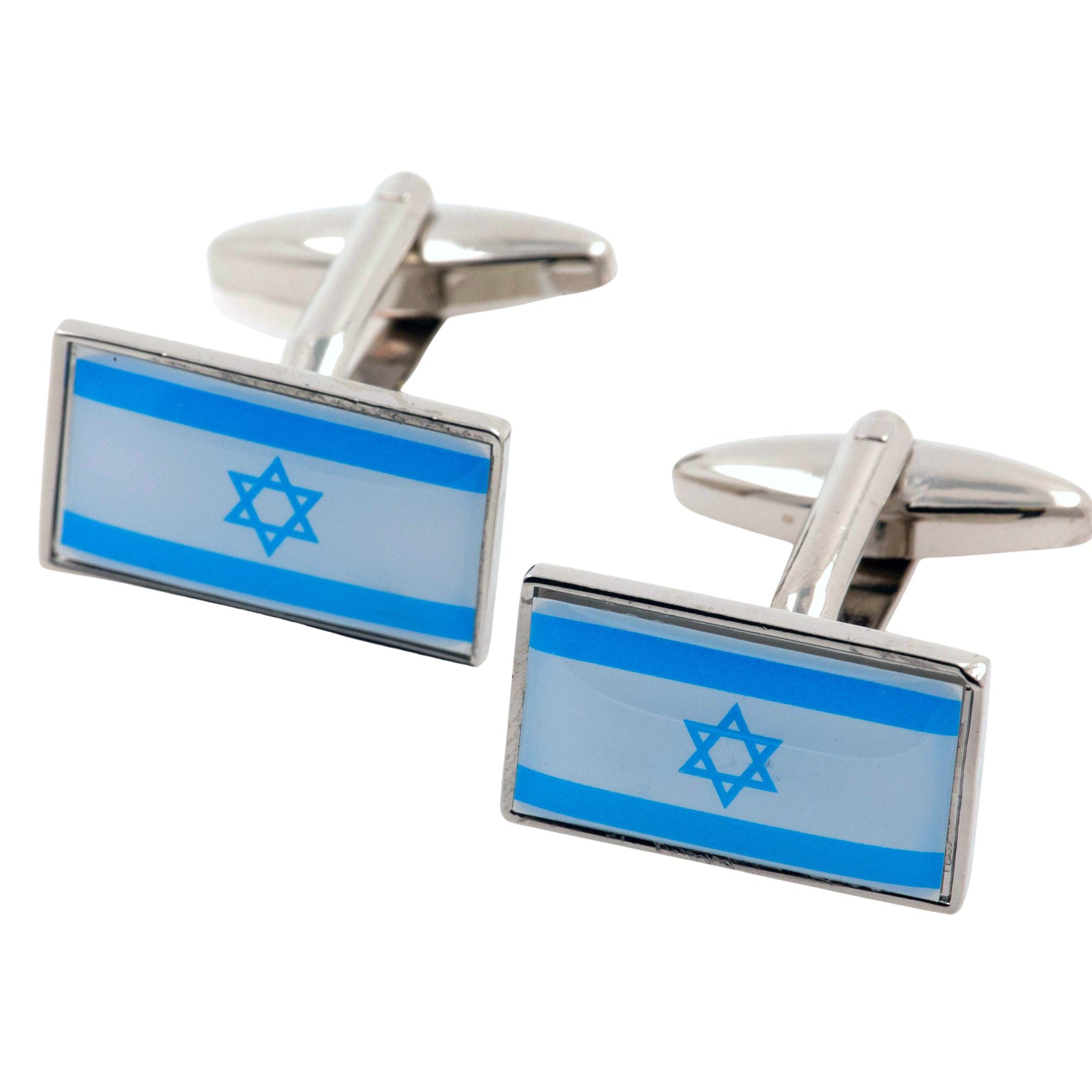Flag of Israel Cufflinks Novelty Cufflinks Clinks 