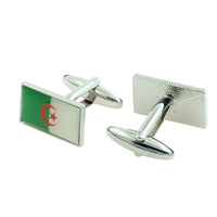 Flag of Algeria Cufflinks Novelty Cufflinks Clinks