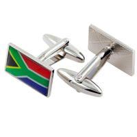 Flag of South Africa Cufflinks Novelty Cufflinks Clinks