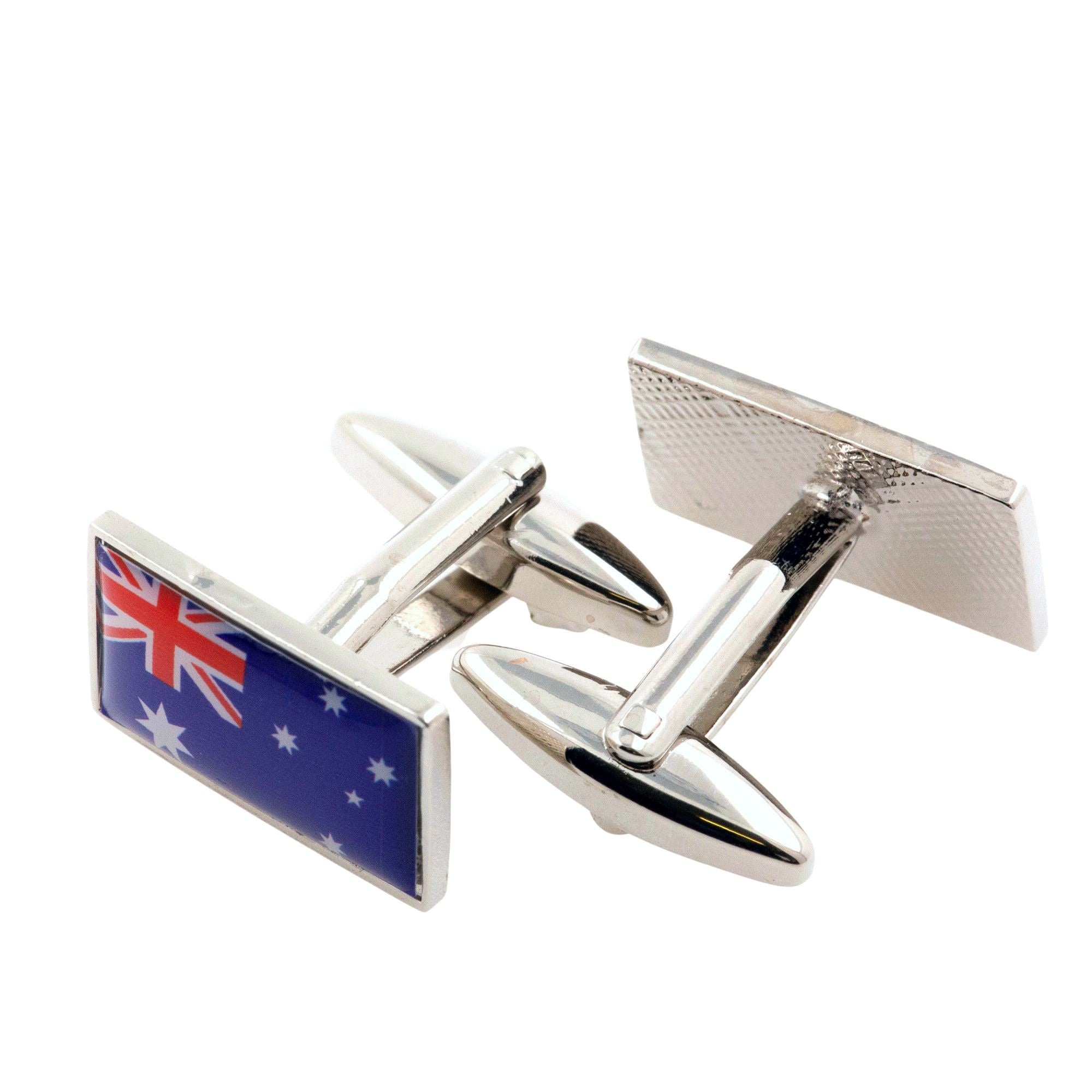 Flag of Australia Cufflinks Novelty Cufflinks Clinks 