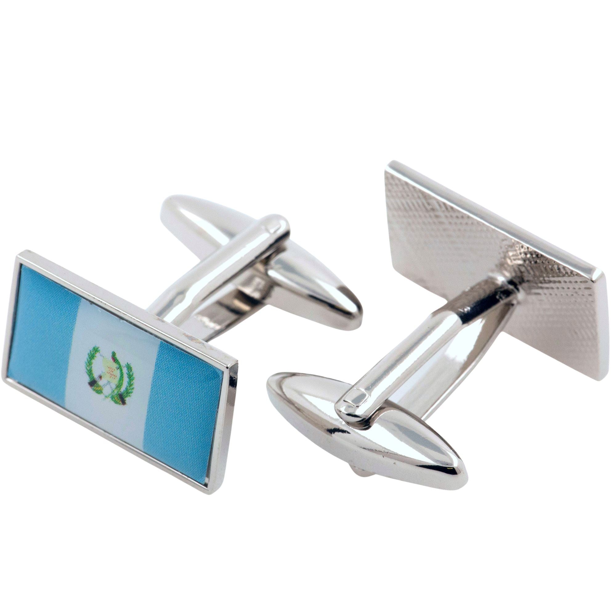 Flag of Guatemala Cufflinks Novelty Cufflinks Clinks 