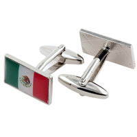Flag of Mexico Cufflinks Novelty Cufflinks Clinks
