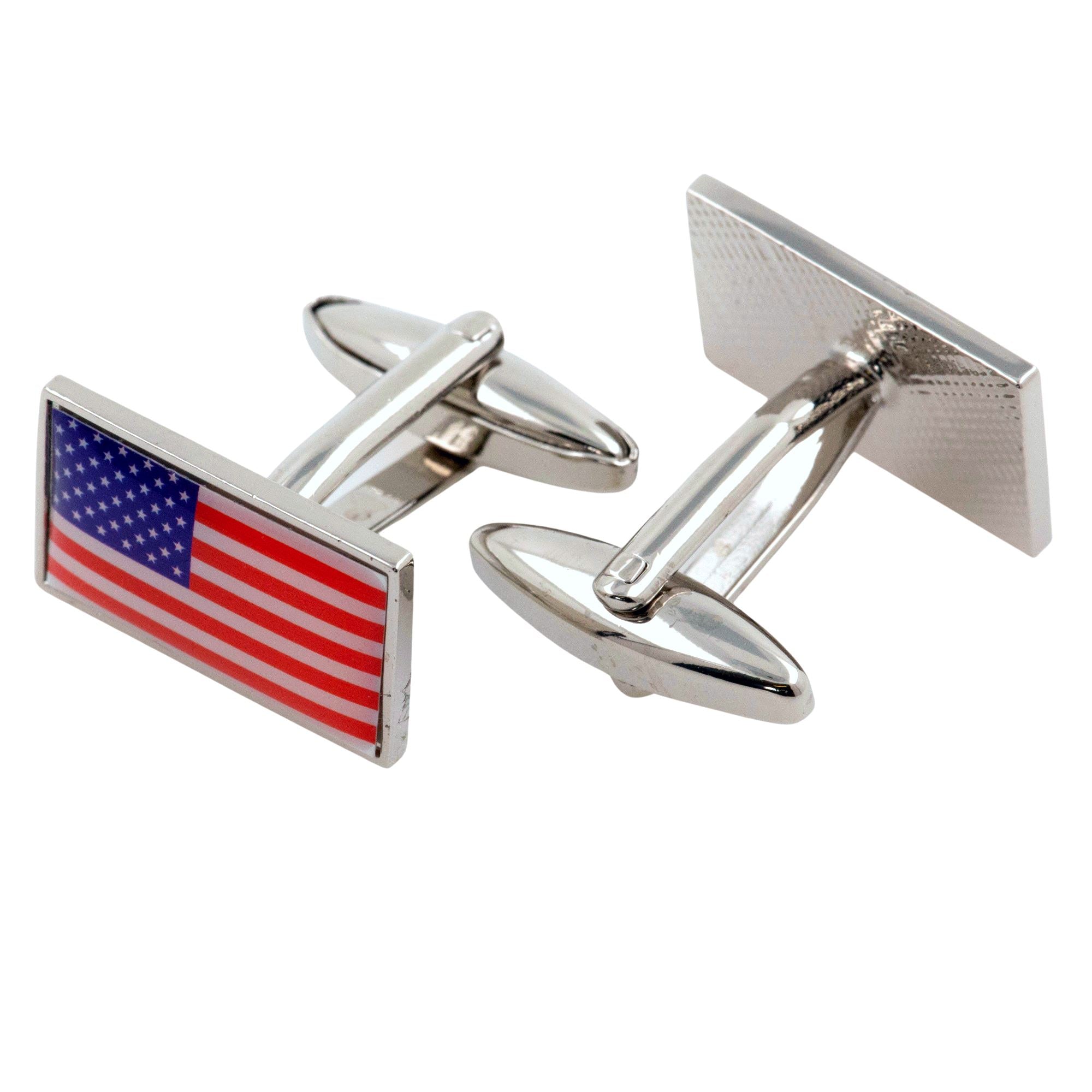 Flag of United States Cufflinks Novelty Cufflinks Clinks 