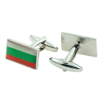 Flag of Bulgaria Cufflinks Novelty Cufflinks Clinks