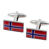 Flag of Norway Cufflinks Novelty Cufflinks Clinks