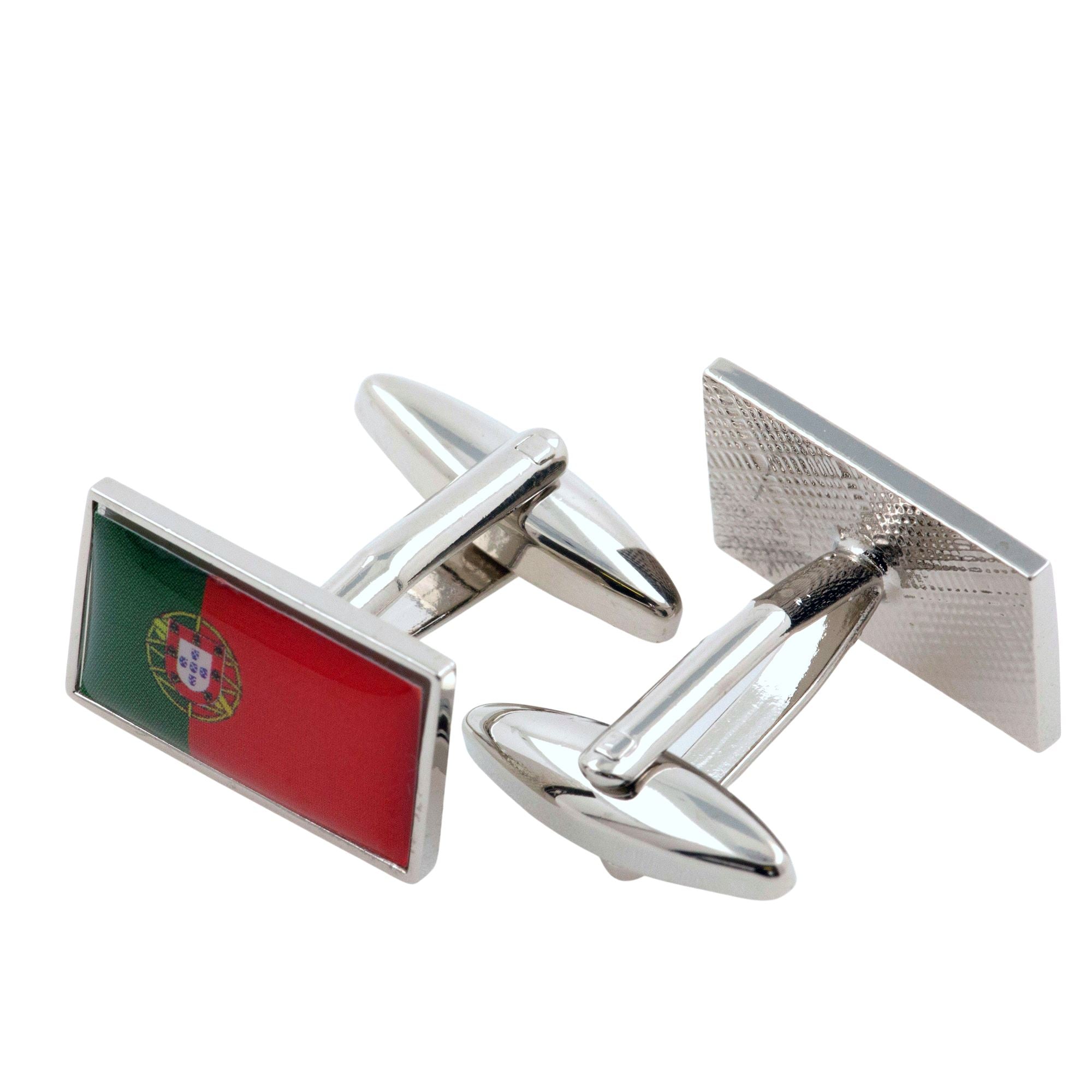 Flag of Portugal Cufflinks Novelty Cufflinks Clinks 