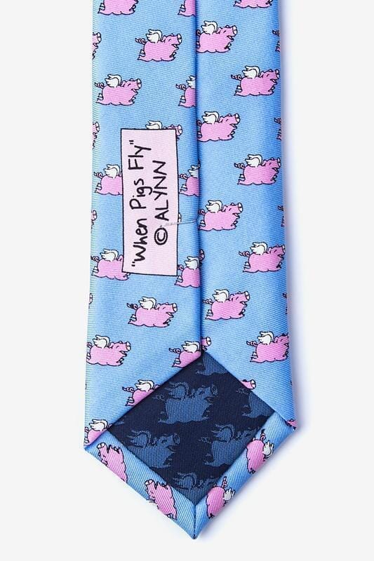 When Pigs Fly Skinny Tie Ties Alynn 