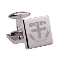 Silver St. Kilda FC AFL Cufflinks Novelty Cufflinks AFL Silver St. Kilda FC AFL Cufflinks
