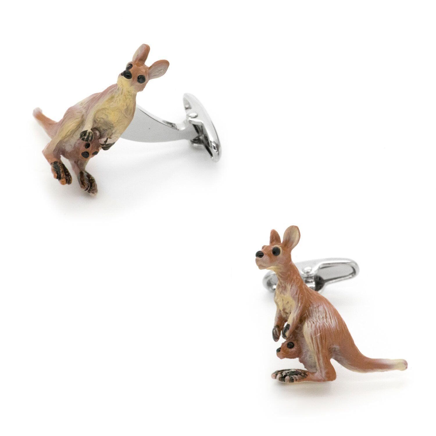 Colour Kangaroo Cufflinks Novelty Cufflinks Clinks Australia 