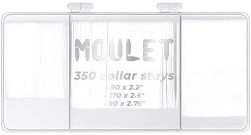 350 Plastic Collar Stays (3 sizes) Collar Stays Clinks Australia 