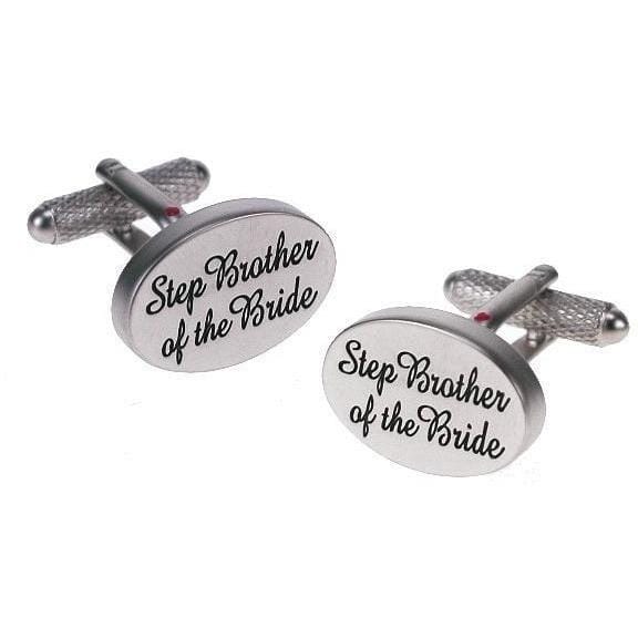 Step Brother of the Bride Script Wedding Cufflinks Wedding Cufflinks Clinks Australia Step Brother of the Bride Script Cufflinks 