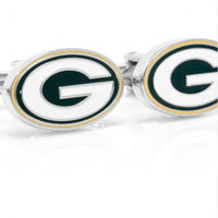 Green Bay Packers Cufflinks Novelty Cufflinks NFL