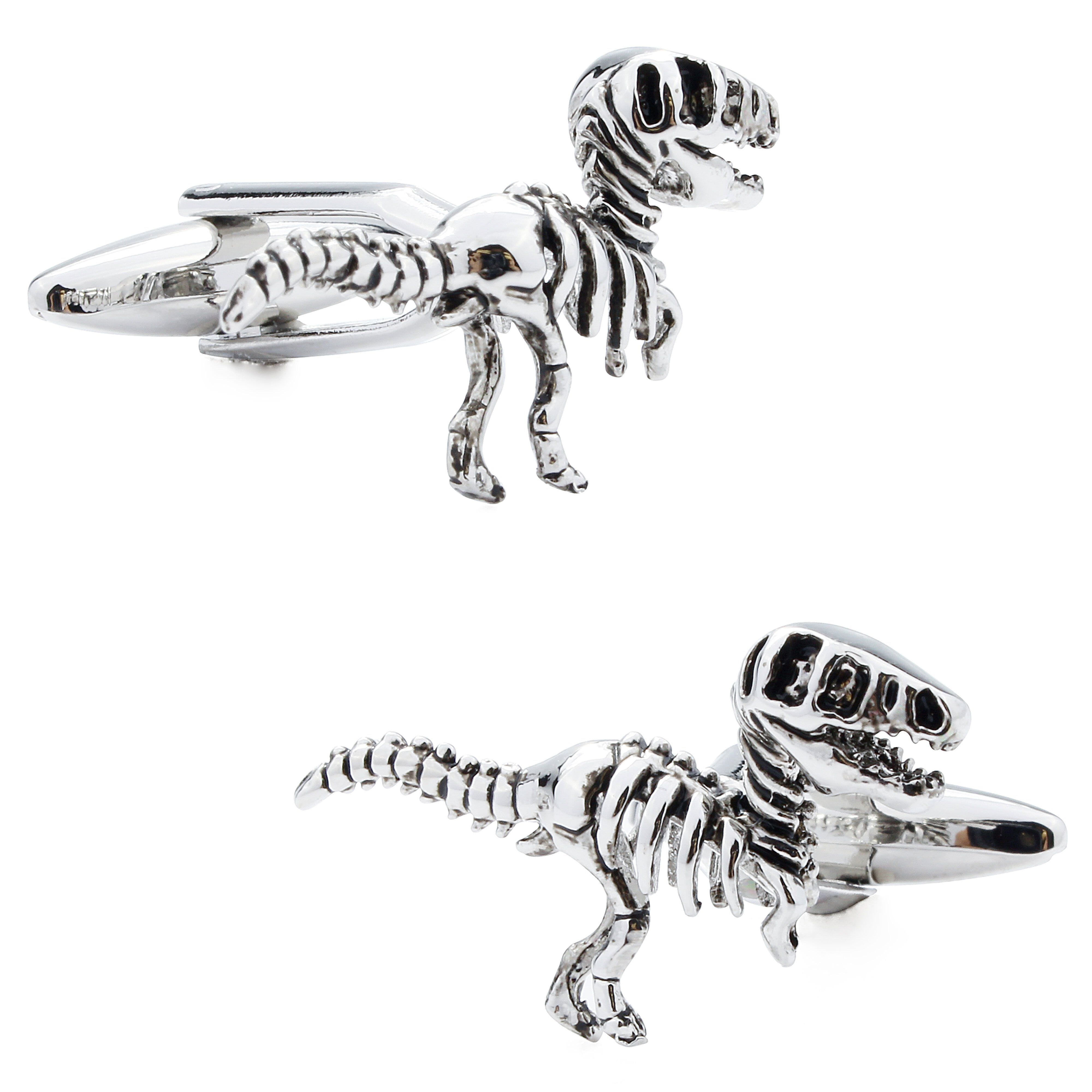 T-Rex Skeleton Dinosaur Cufflinks Novelty Cufflinks Clinks Australia 