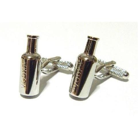 Vodka Bottle Cufflinks Novelty Cufflinks Clinks Australia Vodka Bottle Cufflinks 