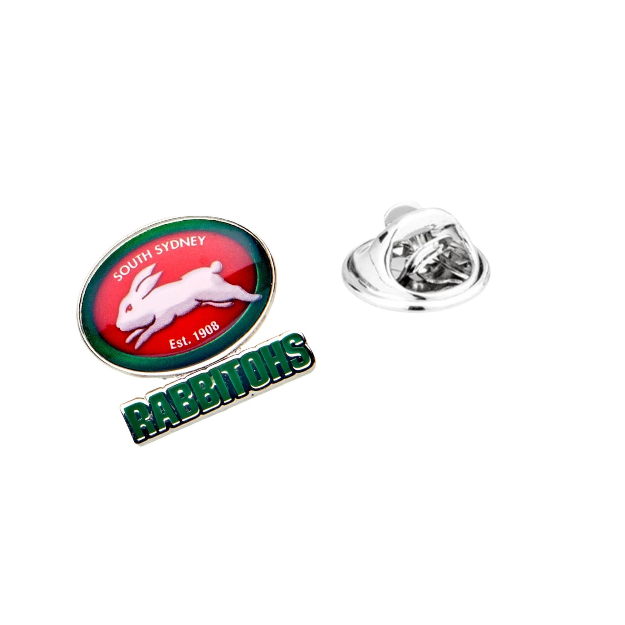 South Sydney Rabbitohs Logo NRL Pin Lapel Pin Clinks Default 