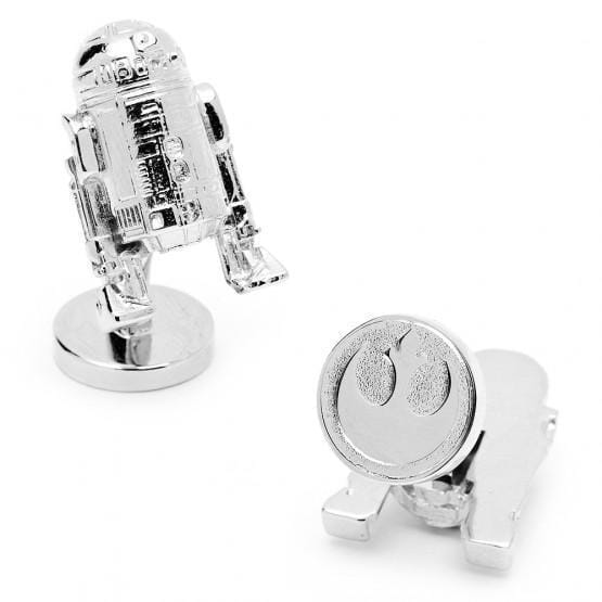 Star Wars R2D2 Palladium Cufflinks Novelty Cufflinks Star Wars 