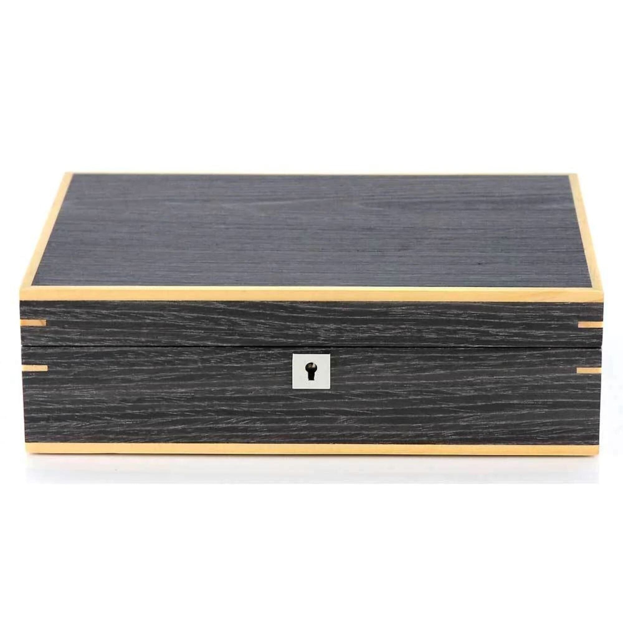 Ginko Wooden Watch Box for 10 Watches Watch Boxes Clinks 