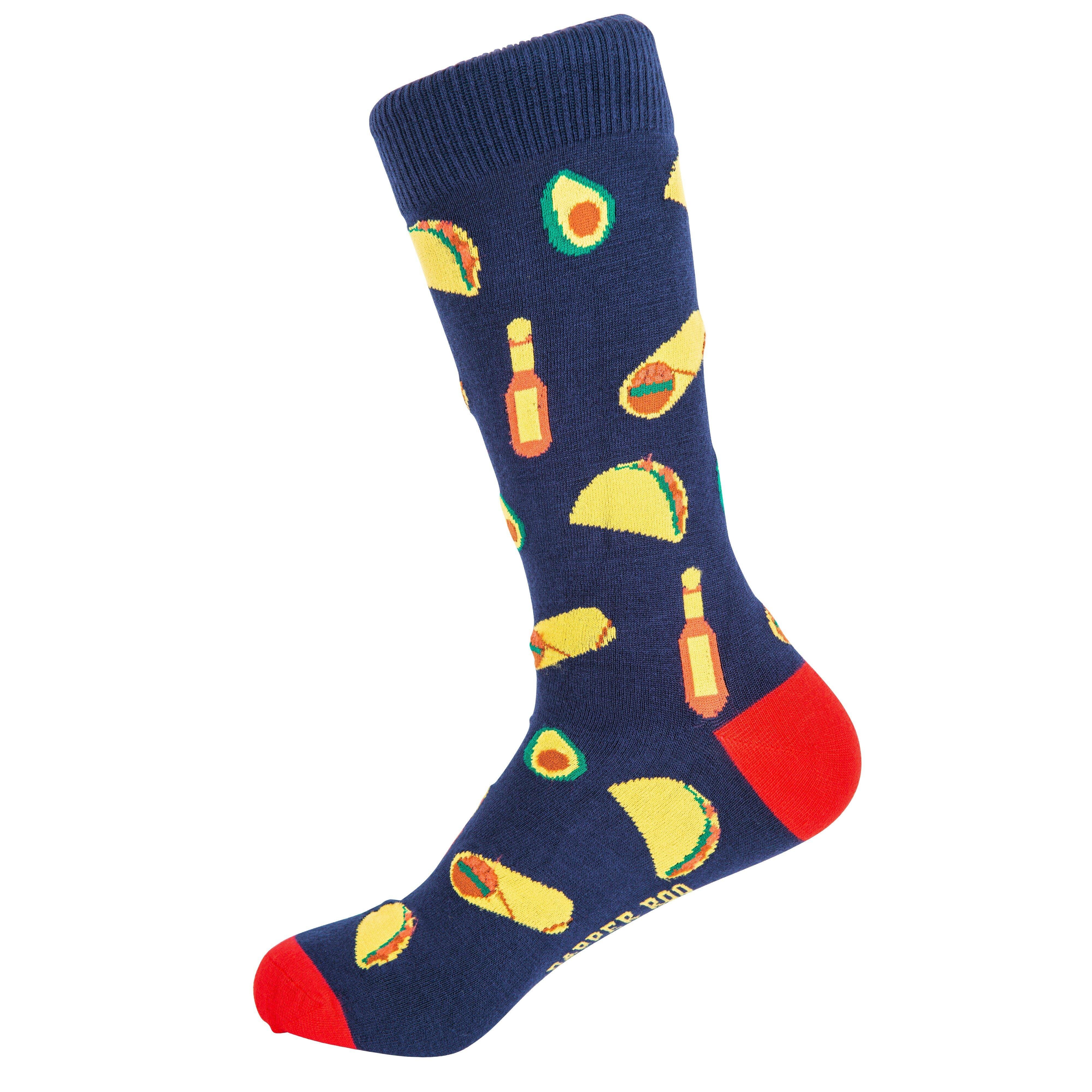 Taco Tuesday Mexican Bamboo Socks by Dapper Roo Socks Dapper Roo 