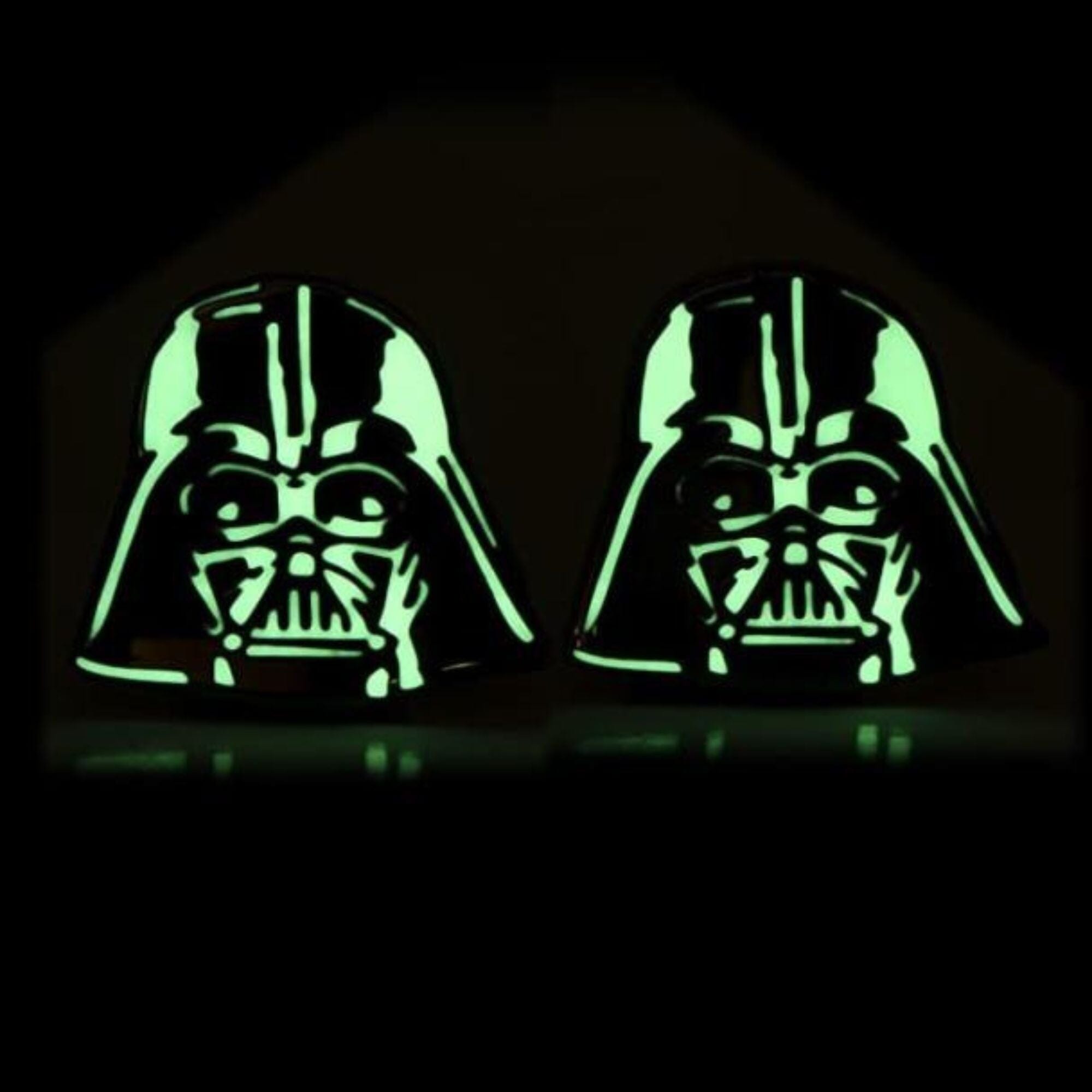 Glow Darth Vader Helmet Star War Cufflinks Novelty Cufflinks Star Wars 